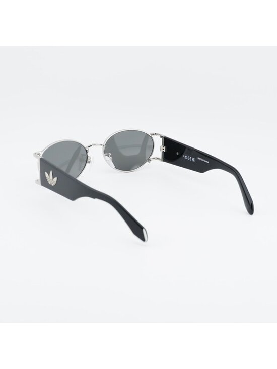 Adidas OR0096 16C Sunglasses Palladium Oval Frame, Smoke Lenses main image 4